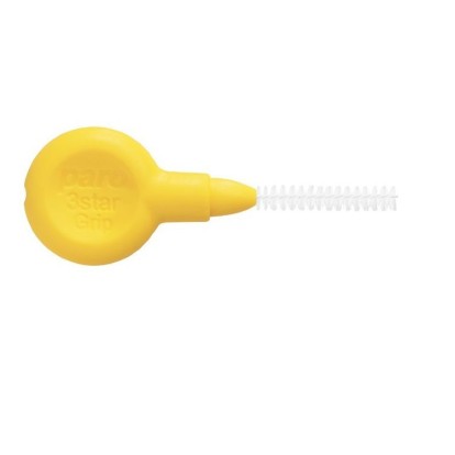 Ершик  цилиндрический очень мягкий желтый d 2,5мм   Paro Flexi Grip  Швейцария