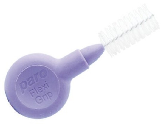 Ершик  цилиндрический большой фиолетовый d 8мм   Paro Flexi Grip  Швейцария