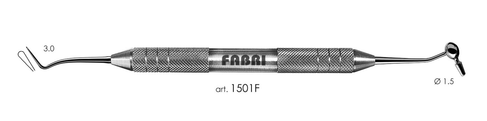 ФАБРИ  Fabri - Штопфер-конденсатор-гладилка. (арт. 1501 F)