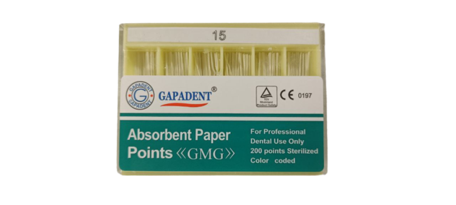 Бумажные штифты   02 №15 (200шт) GMG GAPADENT